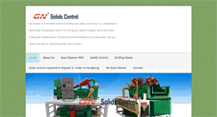 Desktop Screenshot of drillingmudcleaner.com